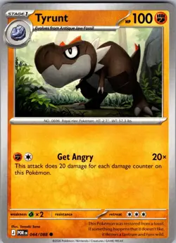 Tyrunt Perfect Order 044/088 Common Pokemon Near Mint - Image 1