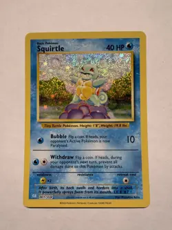 Pokemon Squirtle - CLB 001/034 Classic Collection Holo - NM - Image 1
