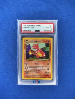 Pokemon 1999 Base Set Charmeleon Mint PSA 10 Gem Mint - Image 1