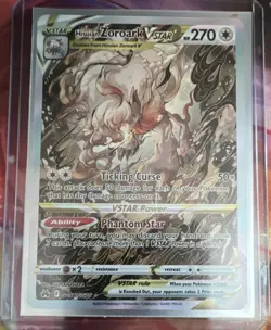 Pokemon Hisuian Zoroark VSTAR Ultra Rare Full Art Holo GG56/GG70 CZ GG 270 - Image 1
