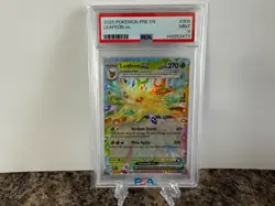 Leafeon ex PSA 9 Mint 2025 Pokemon PRE 006 - Image 1