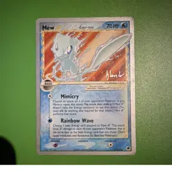 Pokemon TCG Mew Star (Delta Species) Ultra Rare 101/101 World Championships 2008 - Image 1