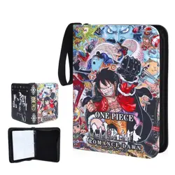 Card Book Holder Binder Album Collection One Piece 400 Trading TCG Card Case - Image 2