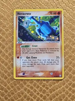 Pokemon TCG Heracross 43/109 Reverse Holo Team Rocket Returns 2004 Near Mint - Image 1