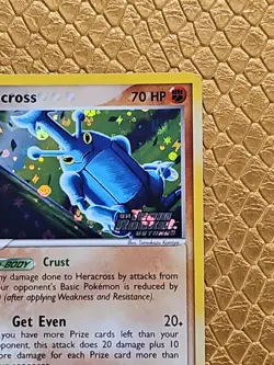 Pokemon TCG Heracross 43/109 Reverse Holo Team Rocket Returns 2004 Near Mint - Image 3