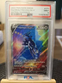 Pokemon Origin Forme Dialga V Full Art Holo 177/189 Astral Radiance - Image 1