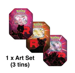 Pokemon TCG Destined Rivals Premium Tin 1 x Art Set (3 Tins) FREE DELIVERY 🚚💨 - Image 1