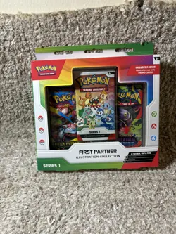 Pokemon TCG: First Partner Illustration Collection Series 1 New Sealed - Image 1