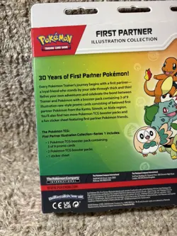 Pokemon TCG: First Partner Illustration Collection Series 1 New Sealed - Image 2