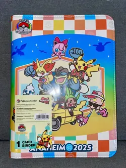 Pokemon World Championships 2025 Anaheim Pokemon Center Exclusive Card Binder - Image 1