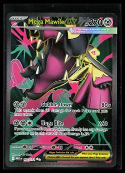 Mega Mawile ex 162/132 Ultra Rare Mega Evolution Pokemon NM - Image 1