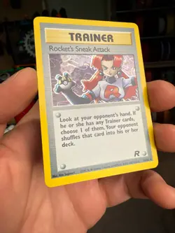 Rocket's Sneak Attack 16/82 Team Rocket Pokemon Card Holo Rare - Image 2