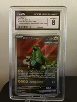 Iron Thorns - 098 (Pokemon Center) Sv: Scarlet & Violet Black Star Promo PSA 8 - Image 1
