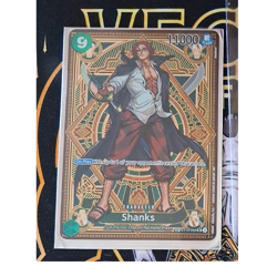 Bandai One Piece Card Game Shanks SP Alternate Art Foil ST16-004 Eng 9C 11000 - Image 1