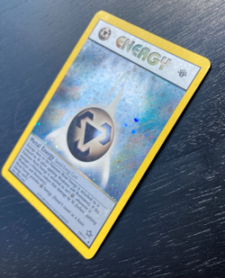 Pokemon Neo Genesis RARE 1st Edition Holo Metal Energy 19/111 EX/LP Condition. - Image 5