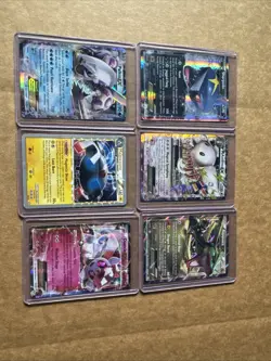 Pokemon EX GX Holo Lot (6 Cards) Rayquaza EX Palkia Diancie LP/NM - Image 1