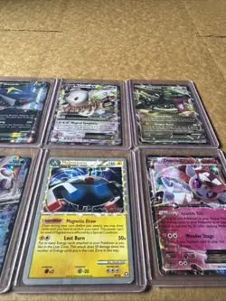 Pokemon EX GX Holo Lot (6 Cards) Rayquaza EX Palkia Diancie LP/NM - Image 4