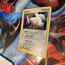 Pokemon Card - Zangoose - EX Sandstorm 14/100 Holo Rare 2003 SWIRL - Image 2