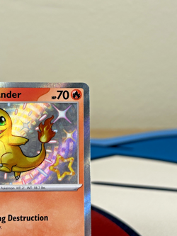 Pokemon TCG Charmander 109/091 Shiny Holo Rare Paldean Fates NM - Image 3