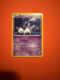 Mew XY192 XY Pokemon Black Star Promo ENG RARE LIGHTLY PLAYED - Image 1