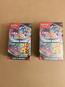 Pokemon TCG Chaos Rising Booster Bundle Boxes - 2x Factory Sealed - Image 1
