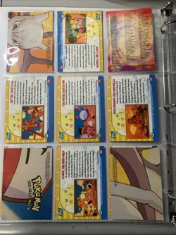 Topps Pokemon TCG Lot - 74 Card Binder Lot - Pikachu's Vacation & TV Animation - Image 4