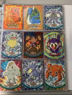 Topps Pokemon TCG Lot - 74 Card Binder Lot - Pikachu's Vacation & TV Animation - Image 5