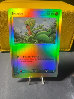 Treecko 75/109 EX Ruby & Saphire Reverse Holo Pokemon 2003 - Image 1