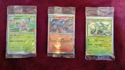 Pokemon Staff Promos Set of 3: Mega Evolution, Phantasmal Flames, Perfect Order - Image 1