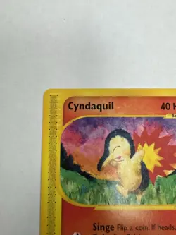 The Pokemon Company Cyndaquil 104/165 Expedition Base Set 2002 40 HP e-Card - Image 2