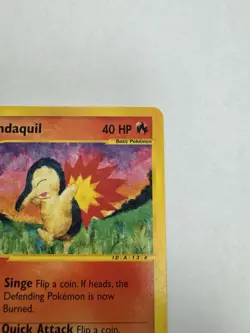 The Pokemon Company Cyndaquil 104/165 Expedition Base Set 2002 40 HP e-Card - Image 5
