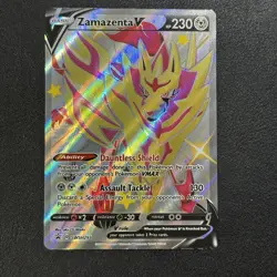 Zamazenta V SWSH293 Black Star Promos NM Pokemon TCG Card - Image 1