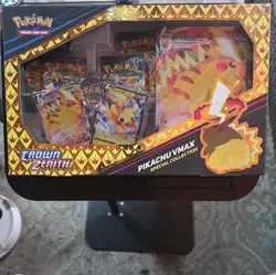 Pokemon TCG Crown Zenith Pikachu VMAX Factory Sealed Special Collection Box - Image 1
