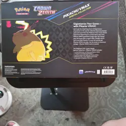 Pokemon TCG Crown Zenith Pikachu VMAX Factory Sealed Special Collection Box - Image 2