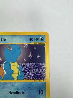 The Pokemon Company Squirtle 132/165 Expedition Base Set English 40 HP Common - Image 5