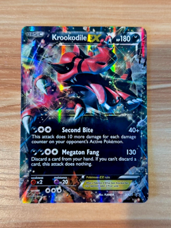 Pokemon TCG Krookodile - EX XY XY25 Holo Promo Trading Card TCG READY TO SHIP - Image 1