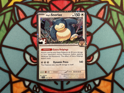 Hop's Snorlax - 117/159 - Play! Pokemon Prize Pack Series - Cosmo Holo - Image 1
