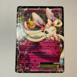 2016 Pokemon XY Generations Sylveon EX RC21/RC32 Radiant Collection + gift!🎁 - Image 2