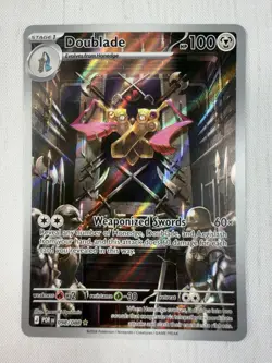 Doublade IR 098/088 Me03: Perfect Order Illustration Rare Holo Pokemon Card NM - Image 1