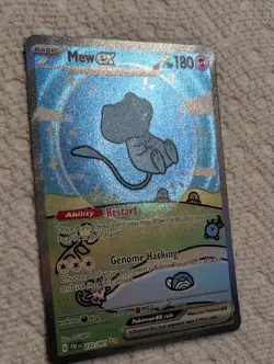 Pokemon TCG Paldean Fates Bubble Mew EX 232/091 Special Illustration Rare SIR NM - Image 2
