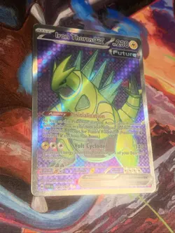 Pokemon TCG Iron Thorns EX Full Art Holo Ultra Rare Twilight Masquerade MINT - Image 3