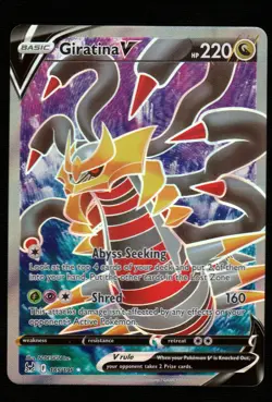 Pokemon Giratina V (Full Art) SWSH11: Lost Origin #185/196 NM - Image 1