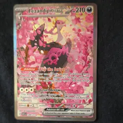 Pokemon Fezandipiti EX Full Art Holo Special Illustration Rare ASCEN 288/217 - Image 1