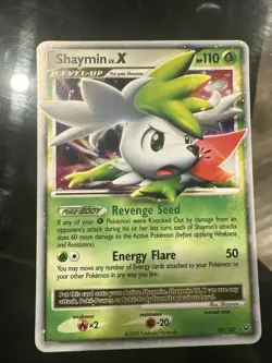 Shaymin LV. X 127/127 - Pokemon Platinum - LP - Image 1