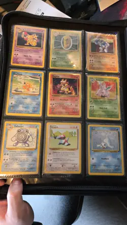 Pokemon TCG Vintage WOTC Binder 172 Cards LP-HP Base Jungle Fossil Team Rocket - Image 4