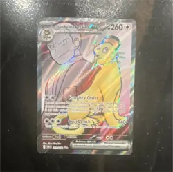 Pokemon Team Rocket's Persian ex 219/182 Sv10 Destined Rivals Holo 260 HP - Image 1