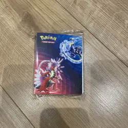 Scarlet and Violet Mini Pokemon Card binder - Koraidon and Miraidon - Image 1