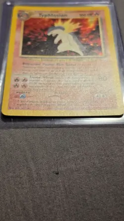 Pokemon TCG Typhlosion 18/111 Neo Genesis Holo Rare *SWIRL* - Image 2