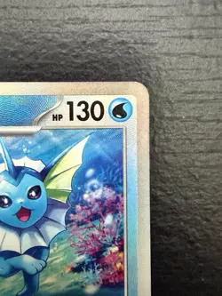 Vaporeon Master Ball Reverse Holo 022/131 Prismatic Evolutions Pokemon NM - Image 3
