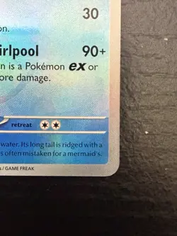 Vaporeon Master Ball Reverse Holo 022/131 Prismatic Evolutions Pokemon NM - Image 4